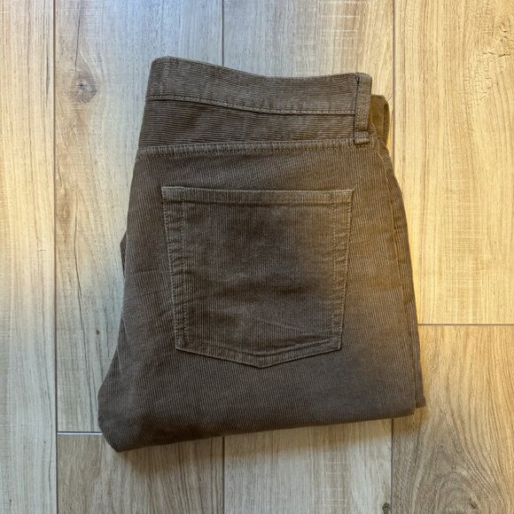 J. Crew Men's 770 Brown Corduroy Pants - 32 x 32 - Picture 1 of 3